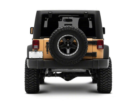 Feu stop arrière à LED Hyper Flash pour Jeep Wrangler JK Axial Series 07-18 de Raxiom - Fumé