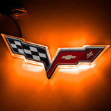 Emblème lumineux Oracle Chevrolet Corvette C6 - Double intensité - Ambre VOIR LA GARANTIE