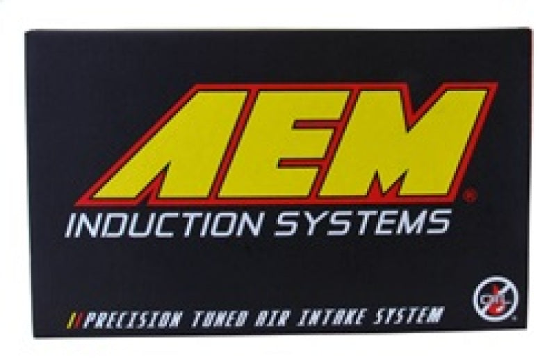 Prise d'air froid rouge froissée AEM 08-11 WRX/STi