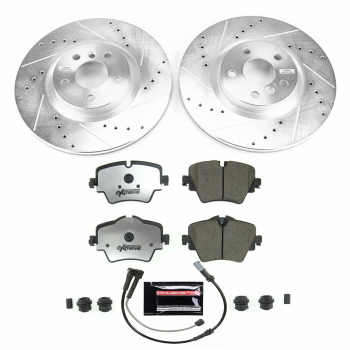 Kit de freins Power Stop 16-19 pour BMW X1 Z26 Street Warrior avant