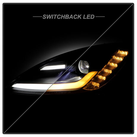 Phares à module LED haute puissance Spyder Apex Series 05-13 Chevrolet C6 Corvette