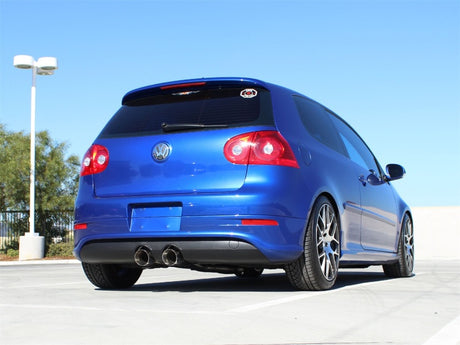 Échappements Cat-Back aFe MACHForce XP 2-1/2 pouces SS-304 avec doubles embouts polis 2008 VW Golf R32 V6-3.2L MKV