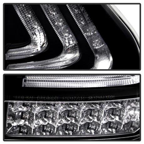 Feux arrière à LED Spyder Lexus RX330/RX350 04-09 Noir ALT-YD-LRX04-LED-BK