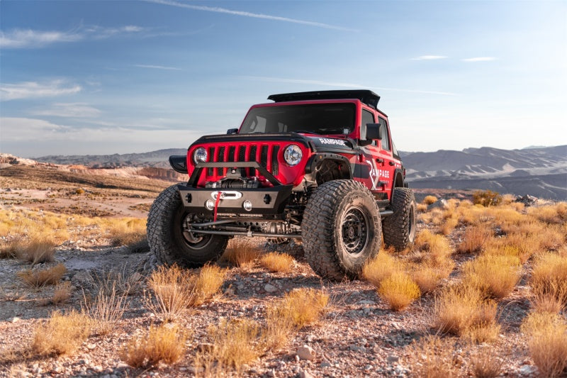 Jeep Wrangler JL 4 portes Trailview Fastback 2018-2021 Rampage - Diamant noir