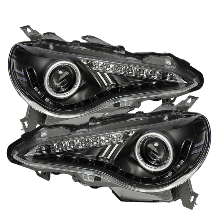 Phares de projecteur Spyder Scion FRS 12-14 DRL LED Noir PRO-YD-SFRS12-BK