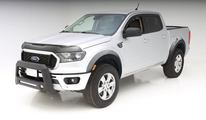 Élargisseurs d'ailes extensibles Bushwacker 2019 Ford Ranger Supercrew 4 pièces - Noir