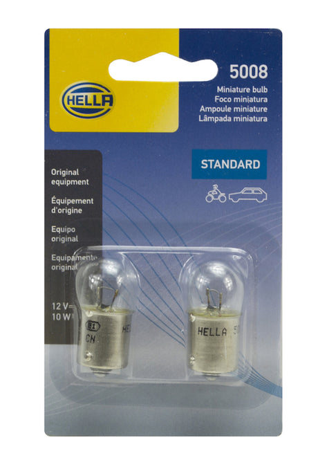 Ampoule Hella 5008 12V 10W Ba15S B6 (2)