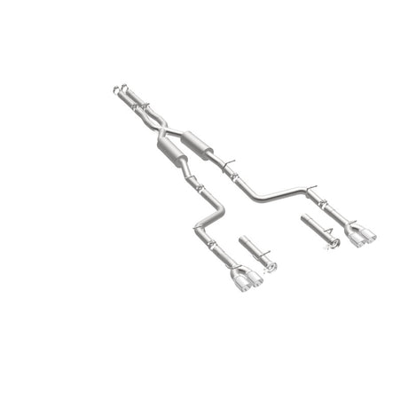 Cat-Back MagnaFlow, SS, 2,5 po, embout arrière divisé en quatre parties de 3,5 po, Dodge Challenger R/T 5,7 L 2015