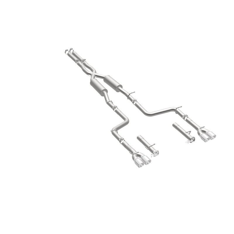 Cat-Back MagnaFlow, SS, 2,5 po, embout arrière divisé en quatre parties de 3,5 po, Dodge Challenger R/T 5,7 L 2015