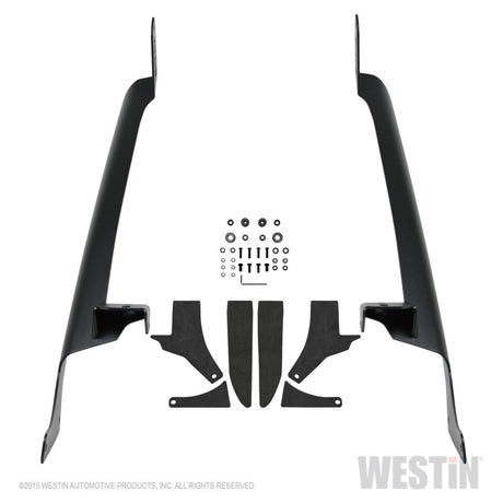 Support d'éclairage LED pour pilier Jeep Wrangler 18-19 Westin - Noir