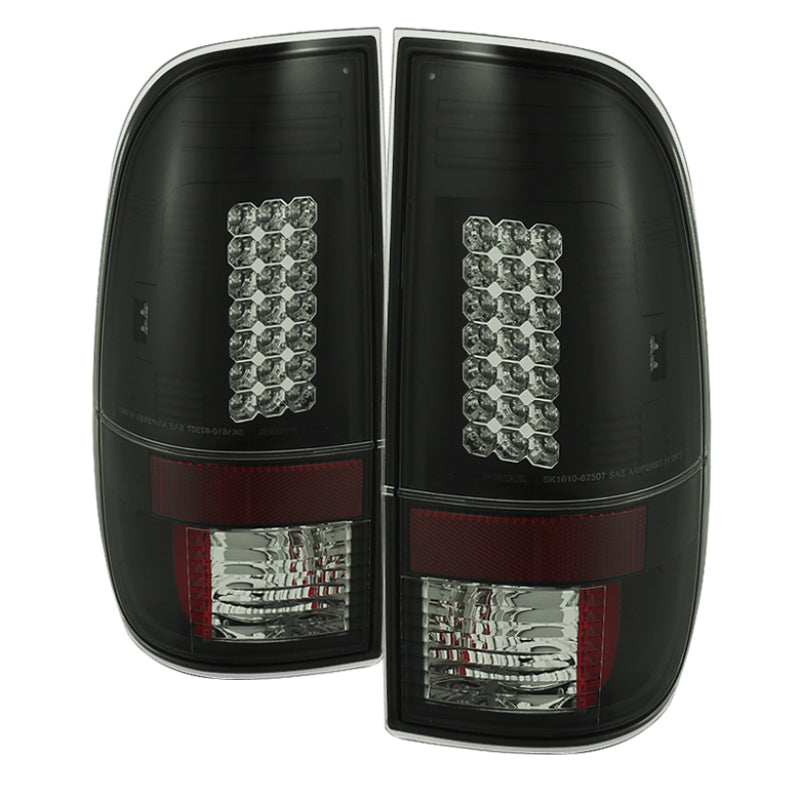 Feux arrière LED Spyder Ford F150 97-03/F250 Super Duty 99-07 Noir Fumé ALT-YD-FF15097-LED-BSM