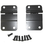 Ensemble de charnières de hayon inférieures noires pour Jeep CJ Rugged Ridge 76-86