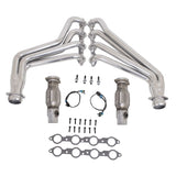 Collecteurs d'échappement à tube long BBK 10-15 Camaro LS3 L99 avec convertisseurs - 1-3/4 en céramique argentée