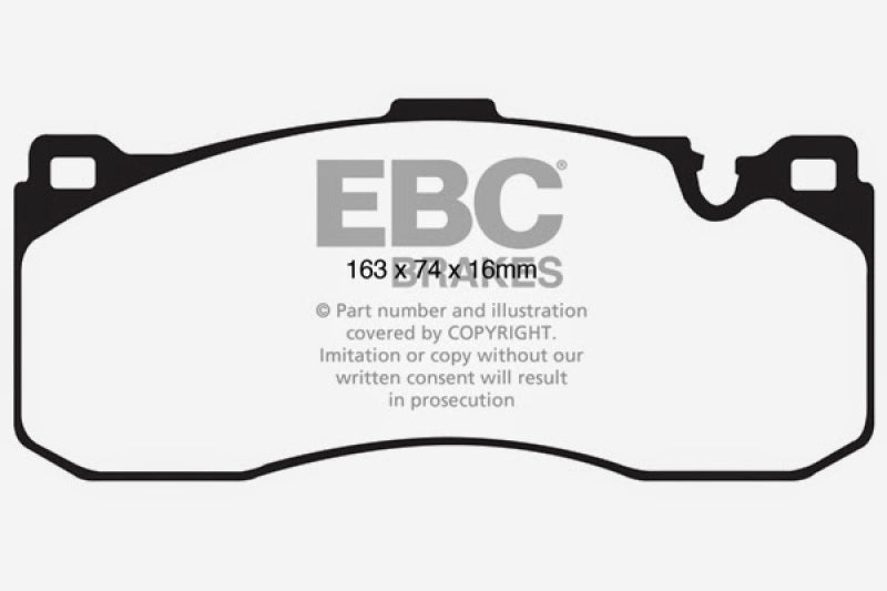 EBC 08-10 BMW 135 3.0 Twin Turbo Bluestuff Front Brake Pads