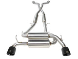 Système d'échappement Cat-Back aFe Takeda 2-1/2 po 304 SS Infiniti G37 08-13/Q60 14-15 V6-3.7 avec embouts noirs