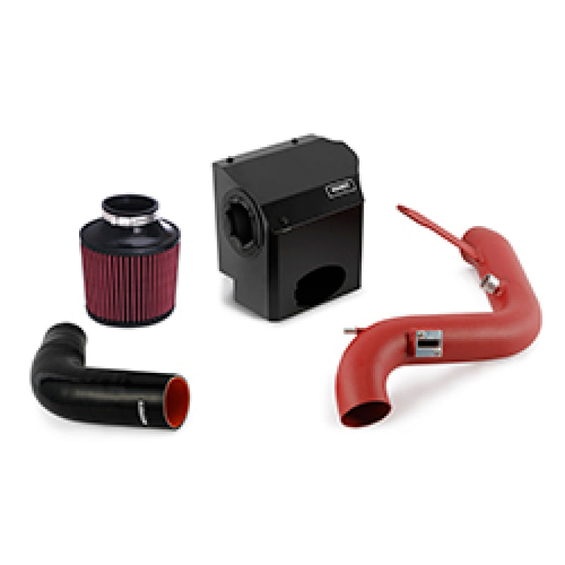 Kit d'admission d'air hautes performances Mishimoto 14-15 Ford Fiesta ST 1,6 L - Rouge froissé