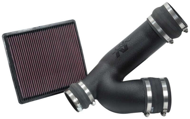 Système d'admission d'air hautes performances K&amp;N 18-19 pour Ford F-150 V6-2.7LF/I