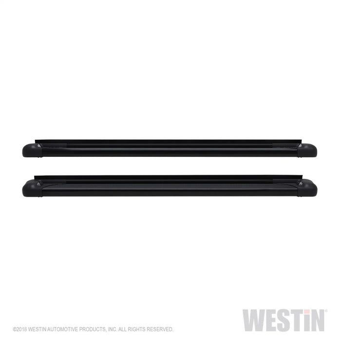 Marchepieds Westin SG6 LED en aluminium noir 89,5 pouces