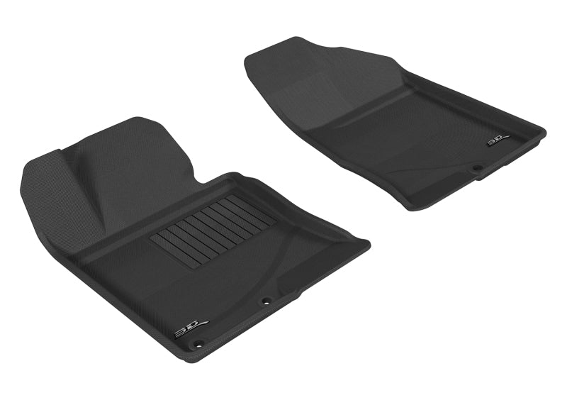 Tapis de sol 3D MAXpider pour Hyundai Sonata 2011-2014/Sonata Hybrid 2015 Kagu 1ère rangée - Gris