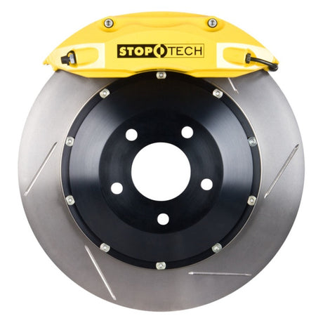 Étriers arrière jaunes ST-40 StopTech BBK 08-13 BMW M3/11-12 1M Coupé 355 x 32 Rotors fendus