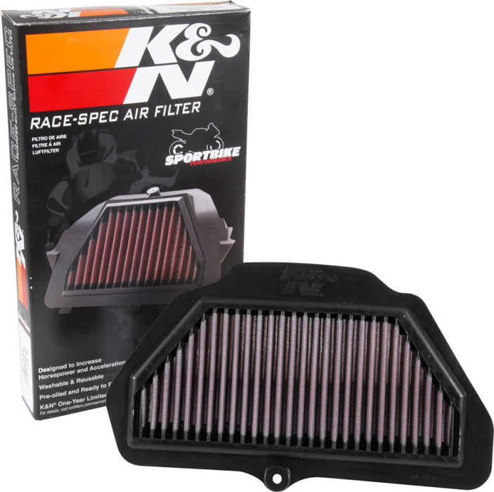 Filtre à air de rechange spécifique à la course K&amp;N 2016 Kawasaki ZX1000 Ninja ZX-10R