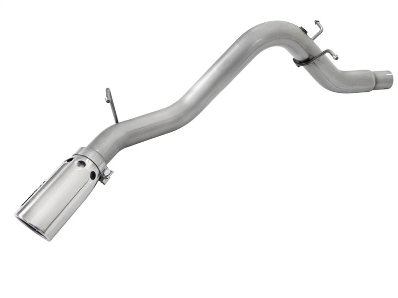 aFe LARGE BORE HD 3.5in DPF-Back Alum Exhaust w/Polished Tip 2016 GM Colorado/Canyon 2.8L (td)