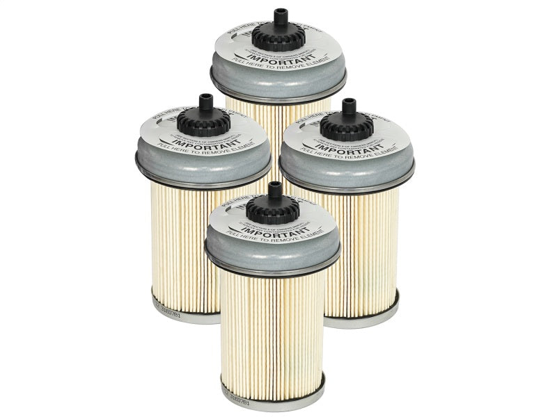 Filtres à fluide aFe ProGuard D2 pour carburant F/F FUEL pour camions diesel GM 92-00 V8 - 6,2 L 6,5 L (td) - Paquet de 4
