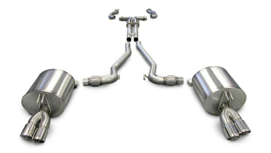 Corsa 08-09 Pontiac G8 GXP 6.0L V8 Polished Sport Cat-Back + XO Exhaust