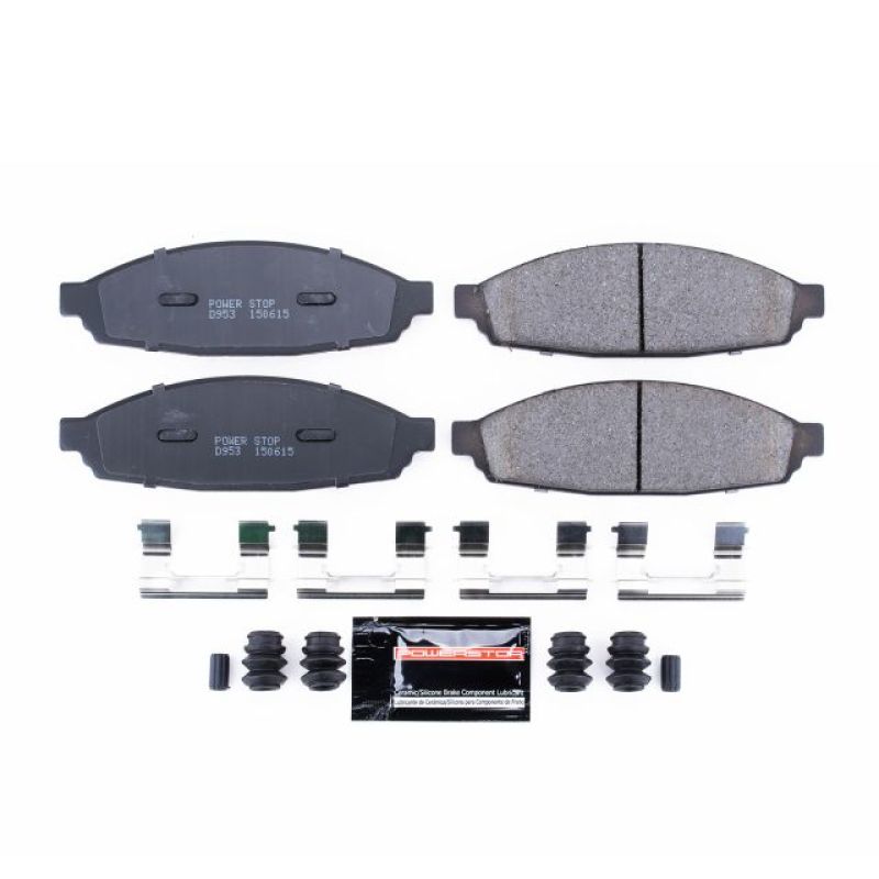 Plaquettes de frein avant Power Stop 03-05 Lincoln Aviator Z23 Evolution Sport avec matériel