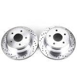 Disques de frein arrière Power Stop 97-05 Chevrolet Blazer Evolution percés et fendus - Paire