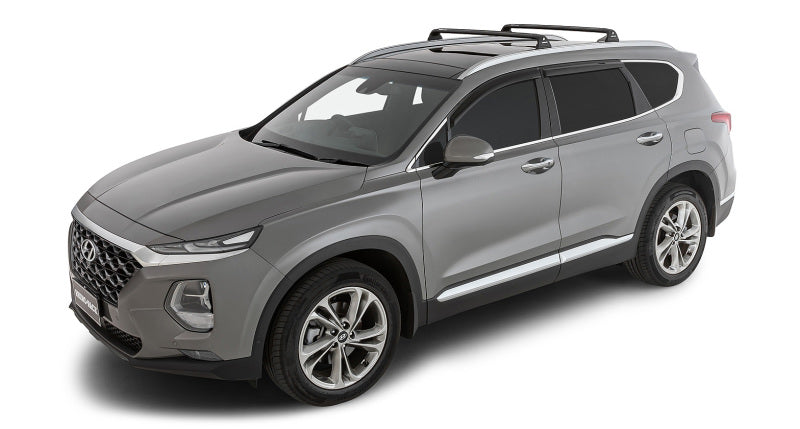 Rhino-Rack 19-22 Hyundai Santa Fe TM 5 Door SUV w/Flush Rails Vortex RVP 2 Bar Roof Rack - Black