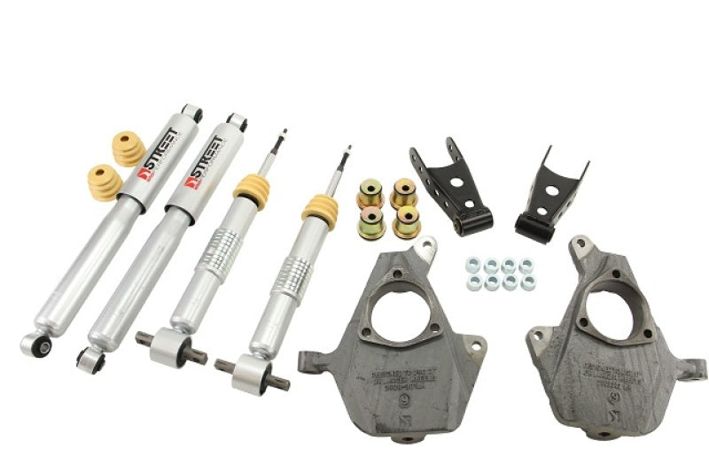 KIT D'ABAISSEMENT Belltech 2014 Silverado/Sierra toutes cabines 2WD 2 po à l'avant/2 po ou 3 po à l'arrière avec amortisseurs Street