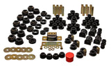 Ensemble de bagues principales Hyper-Flex noires pour Jeep Wrangler YJ 87-95 Energy Suspension