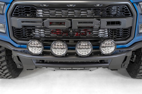 Pare-chocs avant boulonné Addictive Desert Designs 17-20 Ford Raptor Pro - Noir martelé