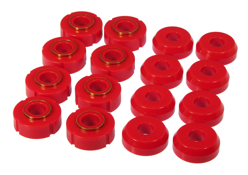 Support de carrosserie Prothane 66-77 pour Ford Bronco - Rouge