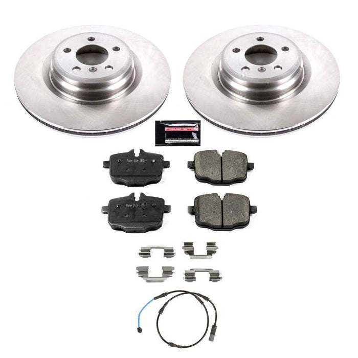 Kit de freins arrière Power Stop Autospecialty pour BMW Alpina B6 xDrive Gran Coupé 16-19