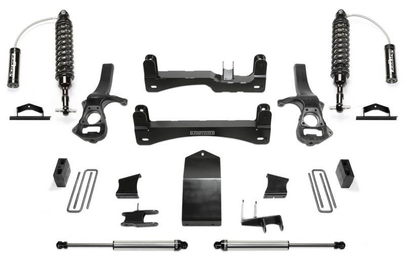 Fabtech 19-21 GM K1500 P/U 6 pouces Perf Sys avec Dl 2,5 Resi et 2,25