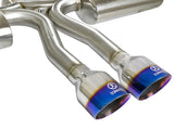 Système d'échappement Cat-Back aFe Takeda 3 pouces 304 SS avec embouts bleus 2017+ Honda Civic Si 4Dr I4 1,5 L (t)