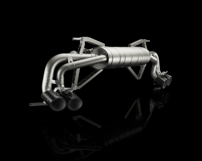 Ligne Slip-On Akrapovic 09-14 Lamborghini Gallardo LP 550-2 Coupé (Titane) (Embouts requis)
