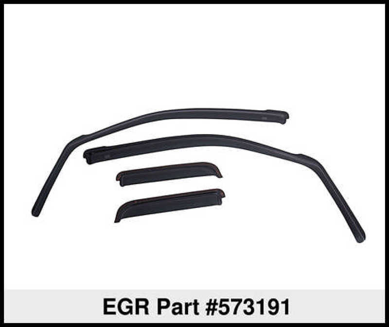 Pare-soleils pour fenêtre EGR 04+ Ford F/S Pickup / 06+ Lincoln MK LT - Ensemble de 4 (573191)