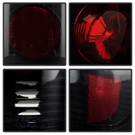 Feux arrière Spyder Ford F150 Styleside 97-03/F250/350/450/550 style européen noir fumé ALT-YD-FF15097-BSM