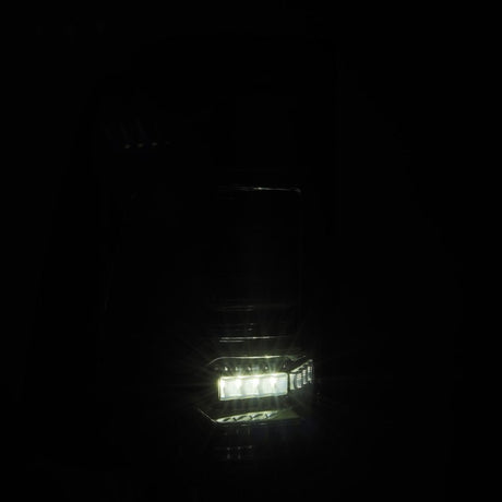 Feux arrière à LED AlphaRex 19-21 Dodge Ram 1500 Luxx-Series Alpha-Black avec Activ Light/Seq Signal