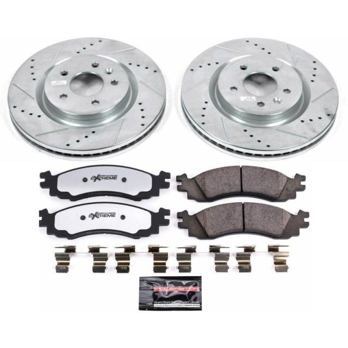 Kit de freins avant Power Stop 11-12 pour camion et remorquage Ford Taurus Z36