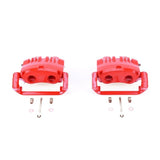 Étriers avant rouges Power Stop 99-01 Ford Mustang avec supports - Paire