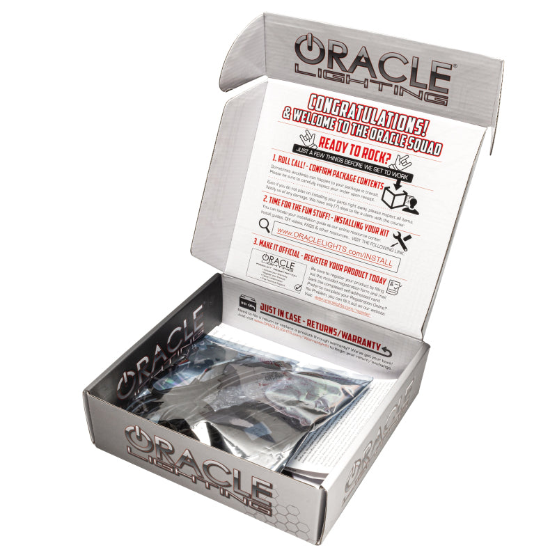 Oracle 17-21 Tesla Model 3 Headlight DRL Upgrade Kit - ColorSHIFT w/o Controller SEE WARRANTY