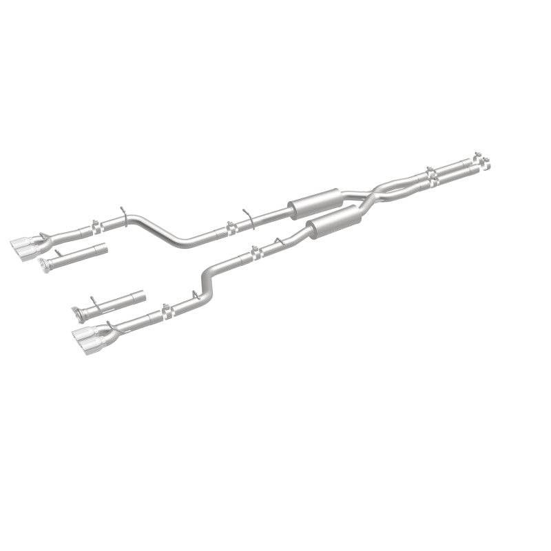 Cat-Back MagnaFlow, SS, 2,5 po, embout arrière divisé en quatre parties de 3,5 po, Dodge Challenger R/T 5,7 L 2015