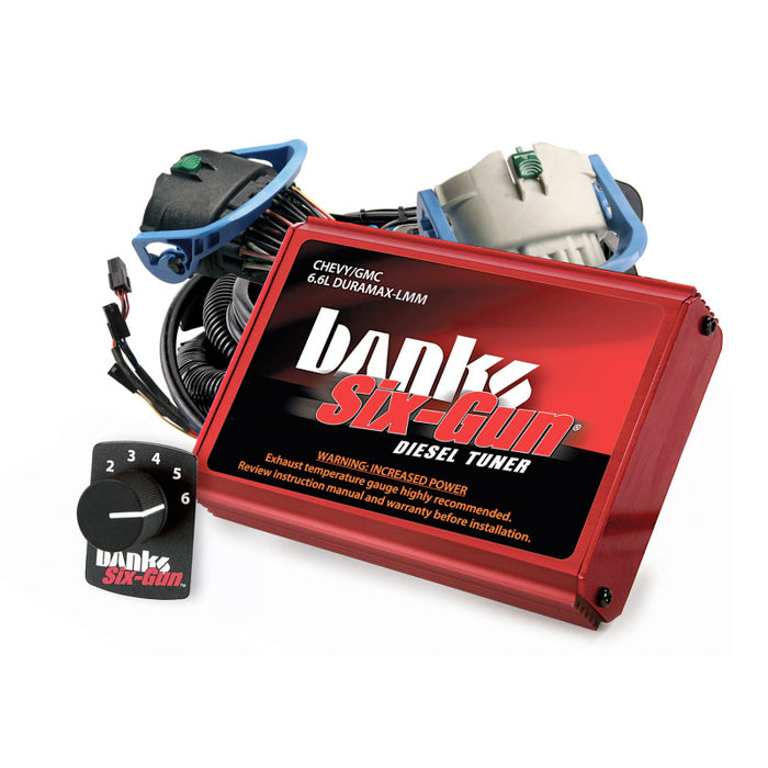 Banks Power 07-10 Chevy 6.6L LMM Six-Gun Diesel Tuner avec interrupteur