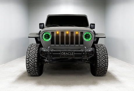 Phares projecteurs Oracle Oculus Bi-LED pour Jeep JL/Gladiator JT - ColorSHIFT 2 VOIR LA GARANTIE