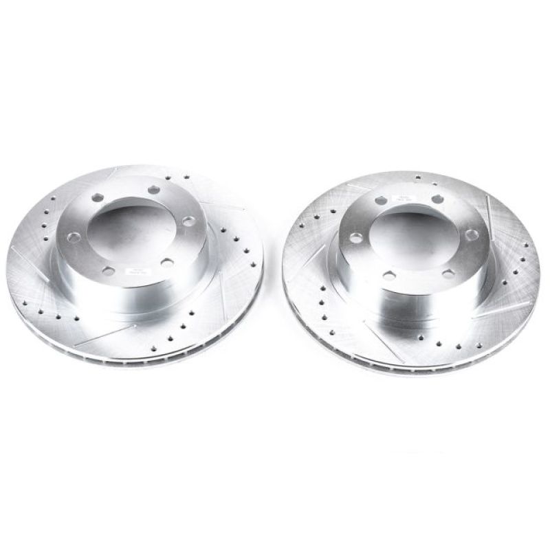 Rotors avant percés et fendus Power Stop 96-02 pour Toyota 4Runner Evolution - Paire