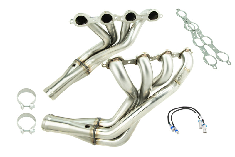 Kooks 06-13 Chevrolet Corvette Z06 ZR1 Kit collecteur 2 x 3 et X-Pipe à catalyseur vert